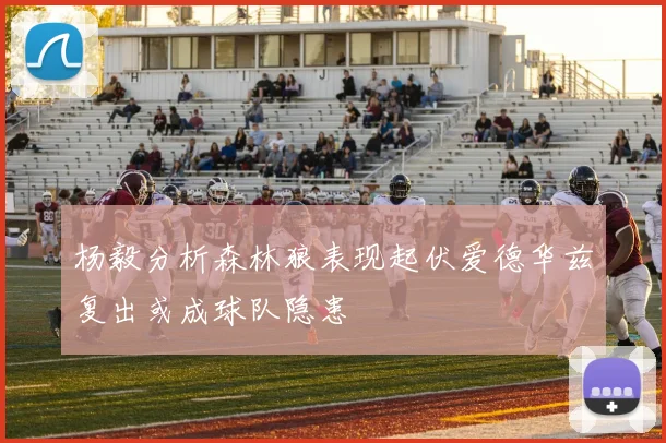 杨毅分析森林狼表现起伏爱德华兹复出或成球队隐患